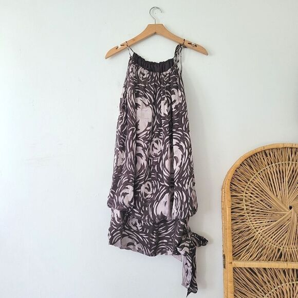 BCBG MaxAzria Womens Silk Blend Top Dress SZ XS Tank Sleeveless Party - Picture 1 of 9